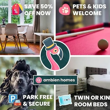 Holiday home Big 7xguest House 3xvan Locked Carport Garden & Bradford *