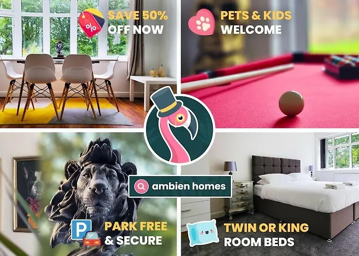 Big 7xguest House 3xvan Locked Carport Garden & Bradford * Лідс